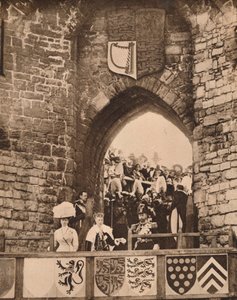 The Investiture of the Prince of Wales at Caernarvon Castle, 13 July 1911