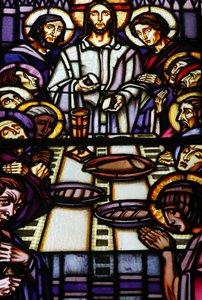 The Last Supper, Tabernacle, Colombiere Chapel, Paray le Monial, France by Unbekannt