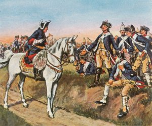 The Morning After the Attack at Hochkirch, 14 October 1758 by Unbekannt
