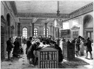 The New Registry of Wills Office, Somerset House, London by Unbekannt