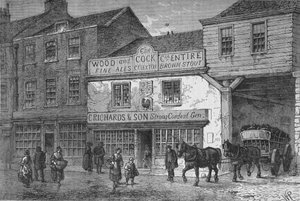 The Old Cock Tavern, 4 Tothill Street, Westminster, London, 1875-1878 by Unbekannt
