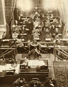 The Opening of Dail Eireann, or Chamber of Deputies, Dublin, Ireland by Unbekannt