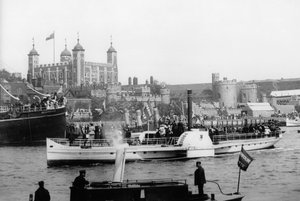 The Opening of Tower Bridge, London