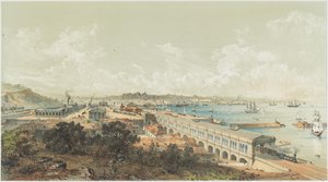 The Opening of the State Railway from Ljubljana to Trieste on July 27, 1857