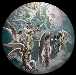 The Pilgrims Ascend to Heaven by Unbekannt