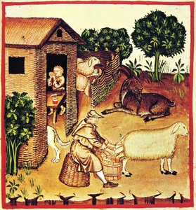 The Production of Cheese (detail)