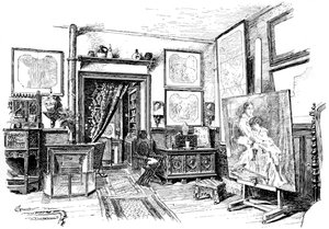 The Smaller Studio of Paul-Jacques-Aime Baudry by Unbekannt