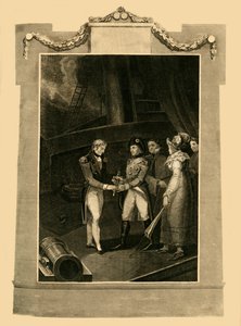 The Surrender of Buonaparte on Board the Bellerophon by Unbekannt