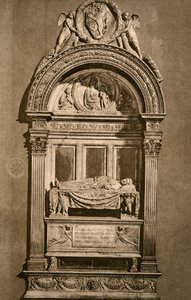 The Tomb of Leonardo Bruni, Basilica of Santa Croce, Florence