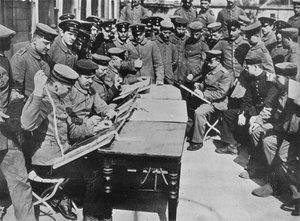 The Treatment of German Wounded, 1915