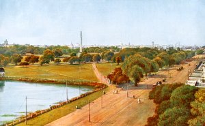 The view from Chowringhee, Calcutta, India, early 20th century