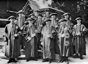 The ward beadles, Guildhall, London, 1926-1927