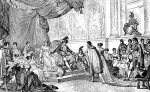 The wedding of Jerome Bonaparte, 22nd August 1807 by Unbekannt