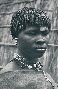 The Wife of a South African Chief by Unbekannt