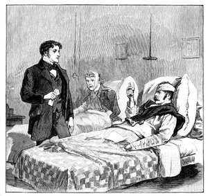 The Wounded Soldiers Toast to the Queen, c. 1850s, 1888