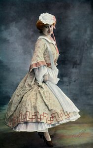 Theatre Des Varietes. La Chauve-Souris. Arlette. - Mlle. Jeanne Saulier by Unbekannt