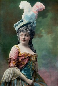 Theatre Municipal De La Gaite - Mme. Rejane, Role de la Montansier by Unbekannt
