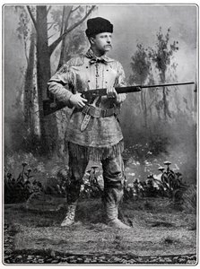 Theodore Roosevelt, American Soldier and Politician by Unbekannt