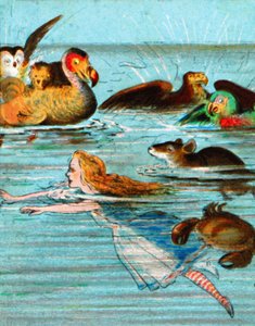 There Was a Mouse Splashing About, c1900