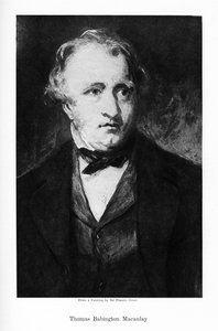 Thomas Babington, British poet, historian and Whig politician