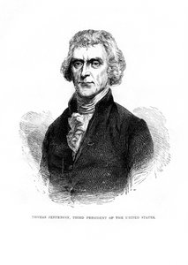 Thomas Jefferson, Third President of the United States by Unbekannt