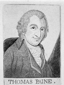 Thomas Paine, English-born American Revolutionary, Writer and Philosopher by Unbekannt
