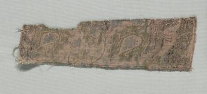 Three Fragments of Italian Gothic Silk by Unbekannt