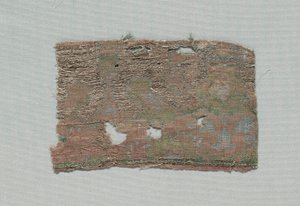 Three Fragments of Italian Gothic Silk by Unbekannt