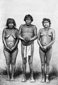 Three Guarauni Indians, Venezuela