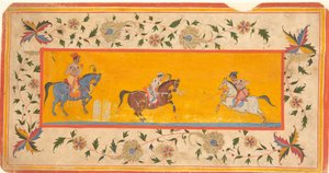 Three Polo Players