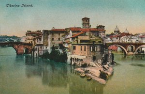 Tiberina Island by Unbekannt