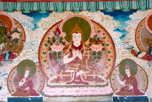 Lama Tsongkharpa, Gelug School, Yongning, Zhamei Temple, China