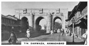 Tin Darwaza, Ahmadabad, Gujarat, India, c1925