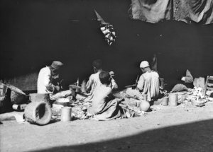 Tin workers, Cairo, Egypt