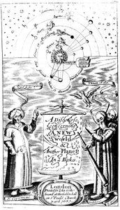 Title page of A Discourse Concerning a New World & Another Planet by John Wilkins, 1683 by Unbekannt