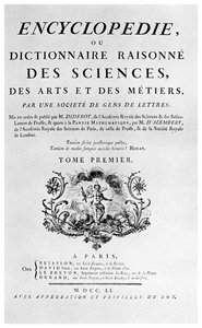 Title Page of Denis Diderot