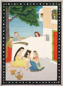 Toilette of Radha, c. 1810-1820 by Unbekannt