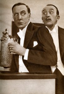 Tom Walls and Ralph Lynn, English actors