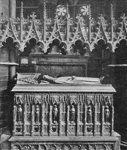 Tomb of Edward III, Westminster Abbey by Unbekannt