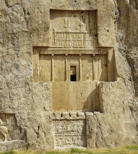 Tomb of King Darius I by Unbekannt