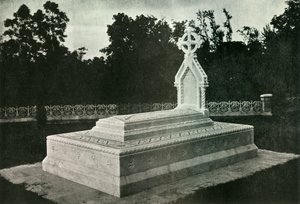Tomb of Lady Canning at Barrackpore by Unbekannt