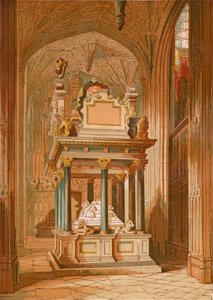 Tomb of Queen Elizabeth, Westminster Abbey by Unbekannt