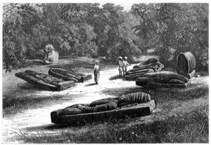 Tombs of the Gond Rajahs, Chanda, Central India