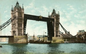 Tower Bridge, London, 1906