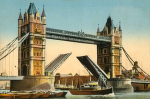 Tower Bridge, London, c1910