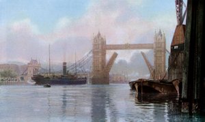 Tower Bridge, London, c1930s
