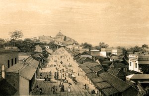 Town and Fort of Trichinopoly, India by Unbekannt