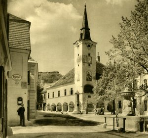Town Hall, Gumpoldskirchen, Mödling, Lower Austria