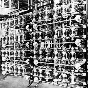 Transmitting valves at Marconi Station in Carnarvon, Gwynedd