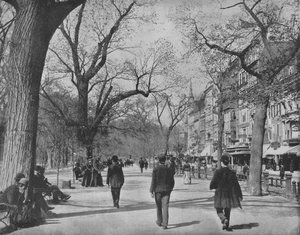 Tremont Street and The Common, Boston, c1897